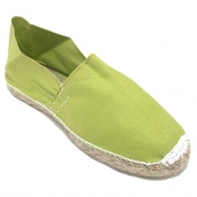 Espadrilles Camping Lime Green