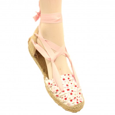 Espadrilles Pink Stars