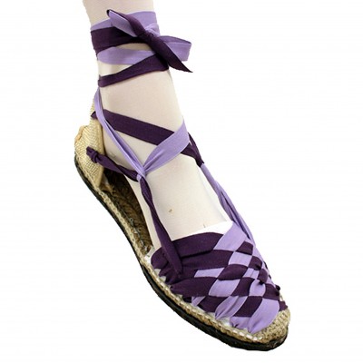 Espadrilles Braided Purple...