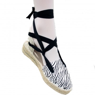 Espadrilles Half Hell Zebra