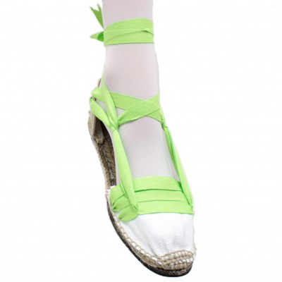 Espadrilles Tres Vetes Lime...