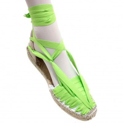 Espadrilles Set Vetes Lime...